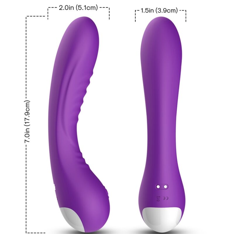 ARMONY - VIBRADOR LEGEND DE SILICONA PÚRPURA