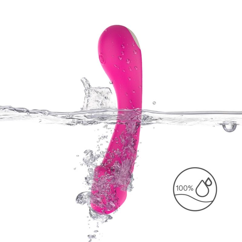 ARMONY - FUCHSIA SILICONE G-SPOT DILDO VIBRATOR
