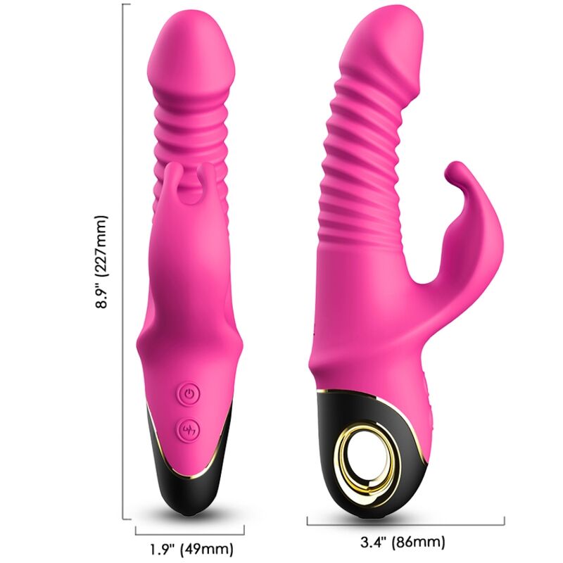 ARMONY - ZING DILDO VIBRATING RABBIT FUCHSIA