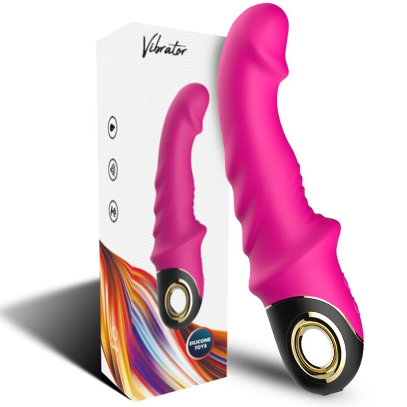 ARMONY - JOYBLADE VIBRATING DILDO ROTATING FUCHSIA