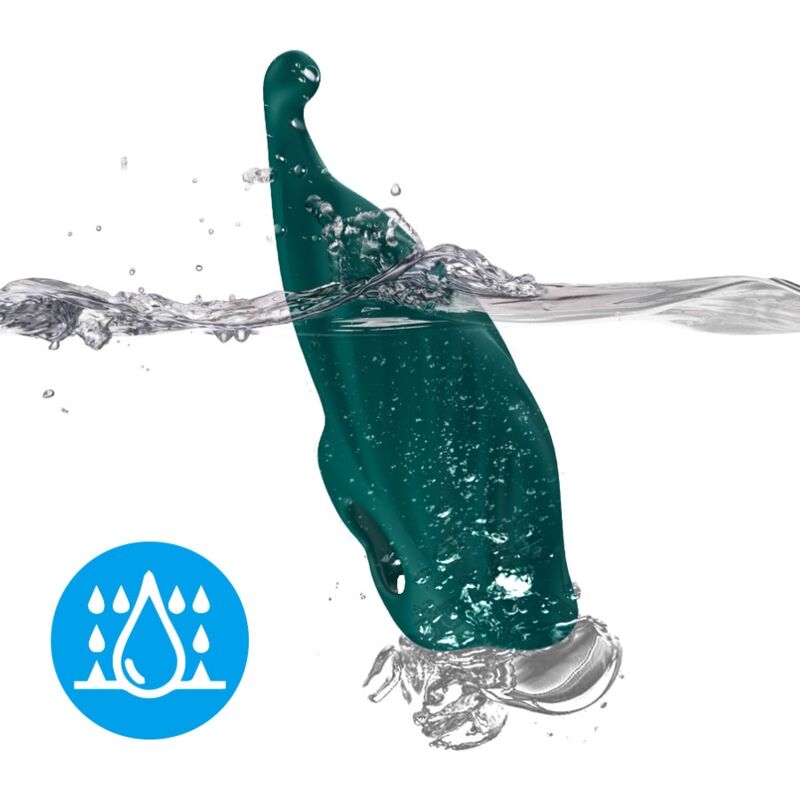 ARMONY - ESTIMULADOR Y VIBRADOR DE DEDOS VERDES