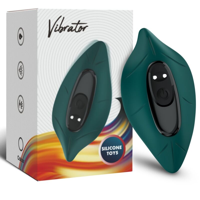 ARMONY - ESTIMULADOR Y VIBRADOR CONTROL REMOTO VERDE