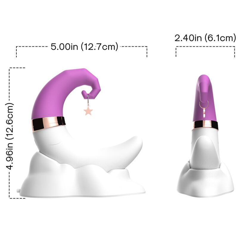 ARMONY - SWEETMOON VIBRATING CLITORIS LICKING AND PINK G-SPOT