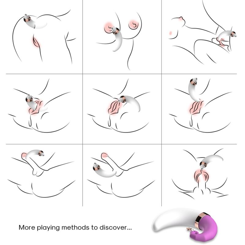 ARMONY - SWEETMOON VIBRATING CLITORIS LICKING AND PINK G-SPOT
