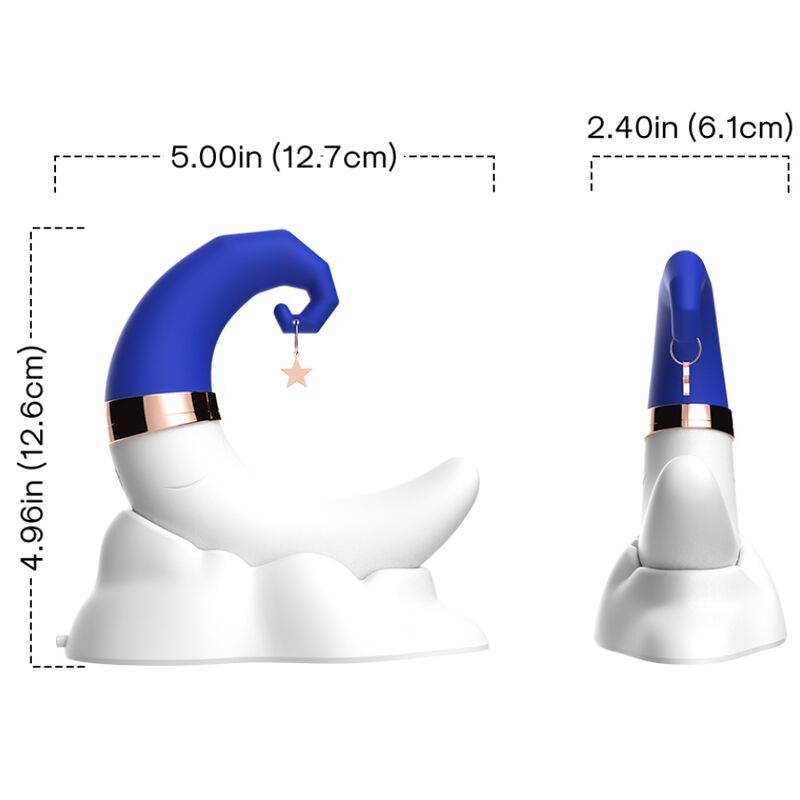 ARMONY - SWEETMOON LICKING VIBRATING CLIP AND BLUE G-SPOT