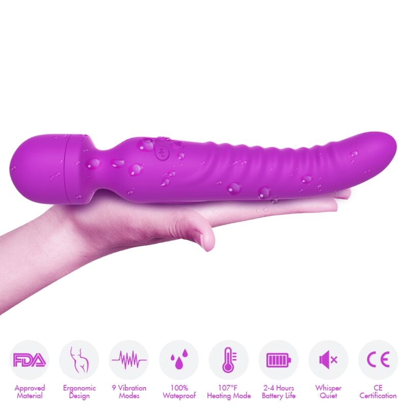 ARMONY - MISSION MASSAGER AND PURPLE HEAT EFFECT VIBRATOR