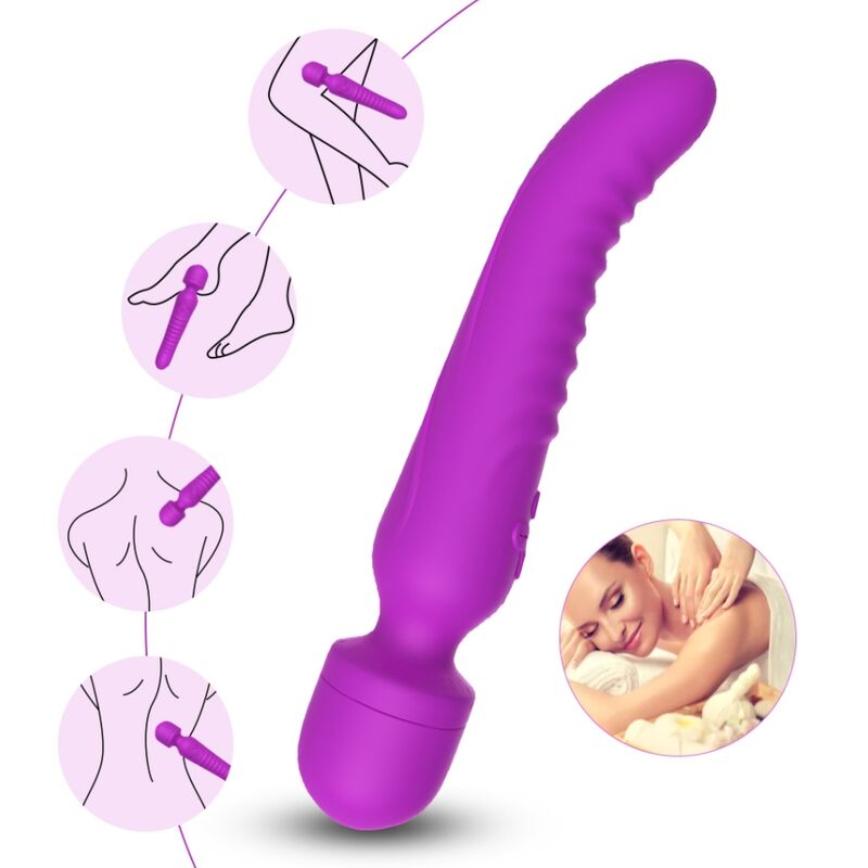 ARMONY - MISSION MASSAGER AND PURPLE HEAT EFFECT VIBRATOR
