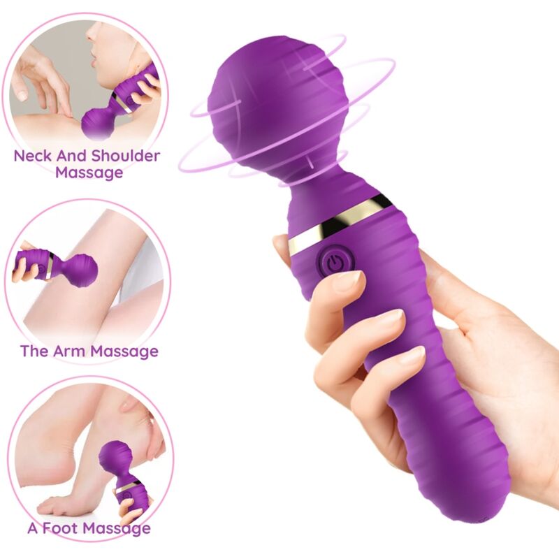 ARMONY - FREEDO PEQUEÑO MASAJEADOR Y VIBRADOR MORADO