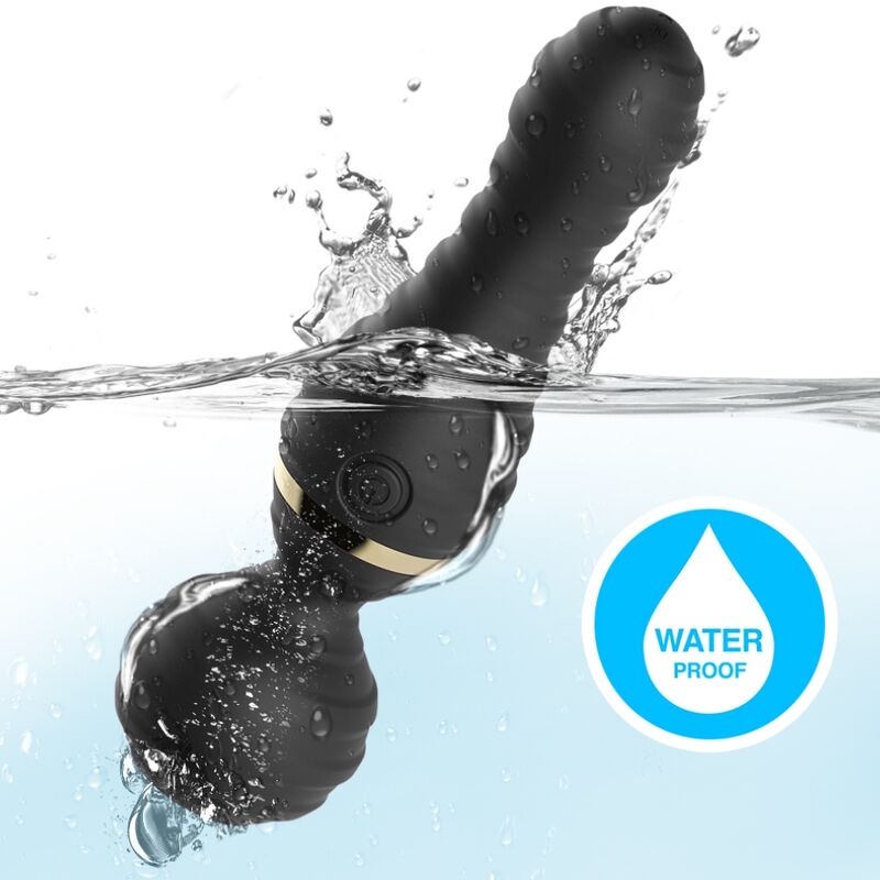 ARMONY - FREEDO PEQUEÑO MASAJEADOR Y VIBRADOR NEGRO