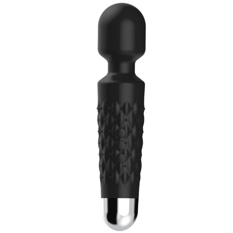 ARMONY - MASAJEADOR Y VIBRADOR POSTMAN SUPER FLEXIBLE CABEZA NEGRA