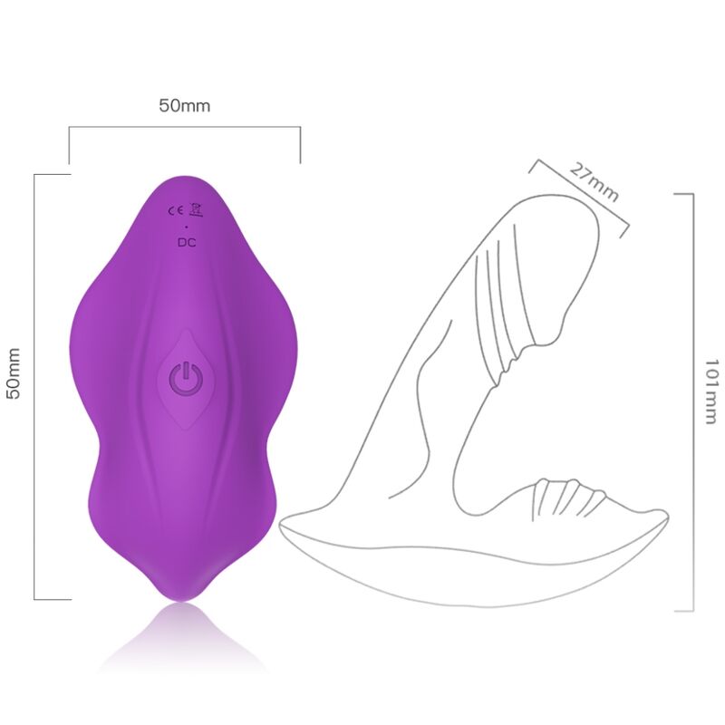 ARMONY - PURPLE REMOTE CONTROL WHISTLE VIBRATOR