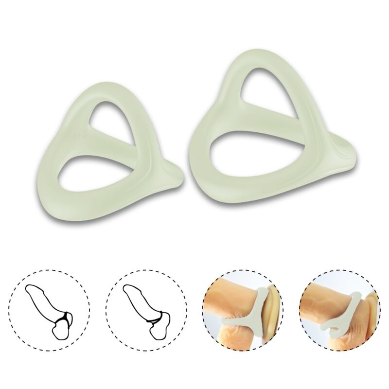ARMONY - TRESOR DOUBLE LUMINOUS SILICONE RING