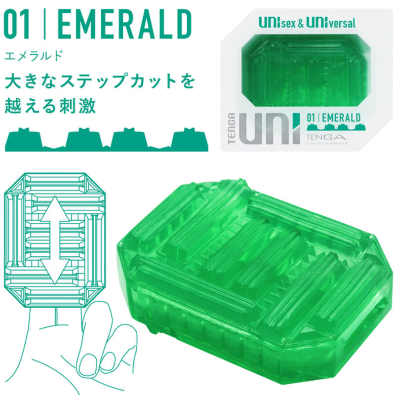 TENGA - MASTURBATOR UNI VARIETY THIMBLE PACK 4 UNITS
