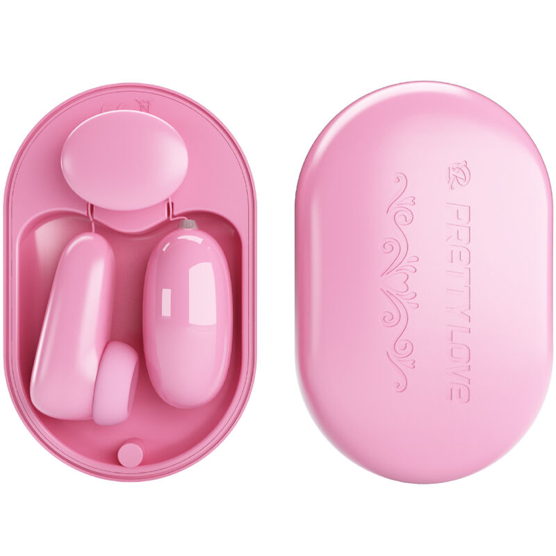 PRETTY LOVE - VIBRATING BULLET MAGIC BOX AND PINK STIMULATOR