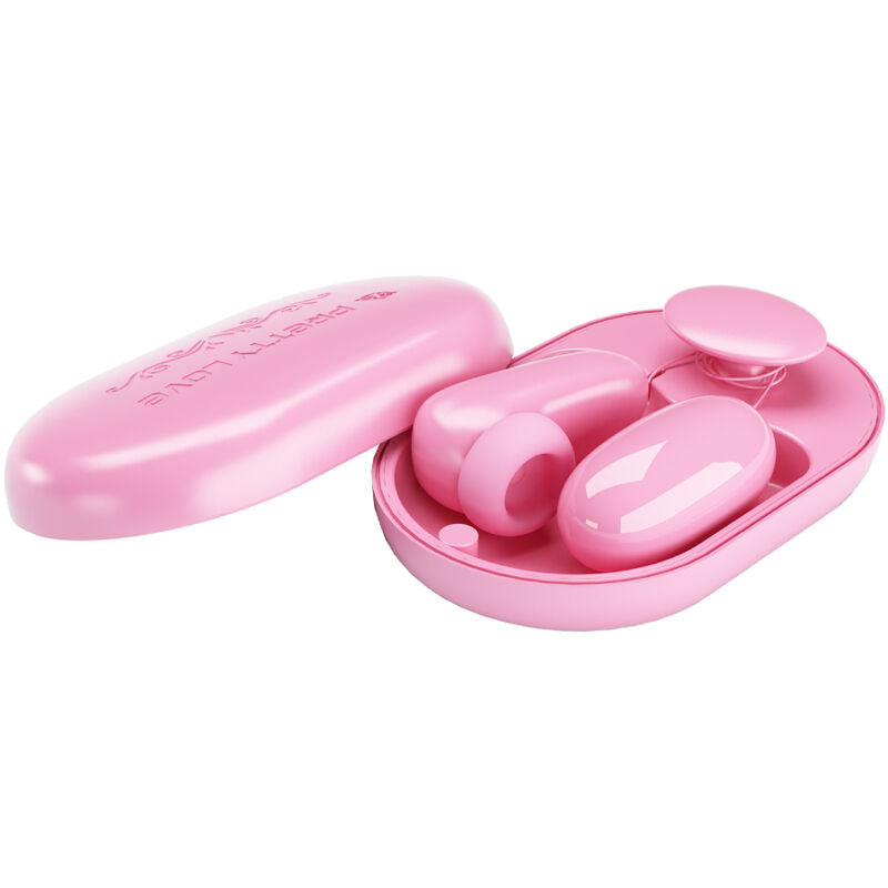 PRETTY LOVE - VIBRATING BULLET MAGIC BOX AND PINK STIMULATOR
