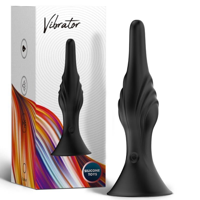 ARMONY - BLACK REMOTE CONTROL VIBRATOR AND ANAL PLUG
