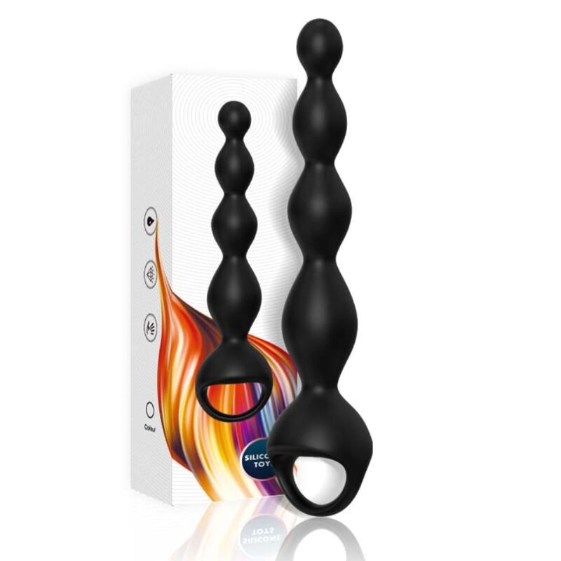 ARMONY - PLUG ANAL VIBRADOR NEGRO PARA DEDOS