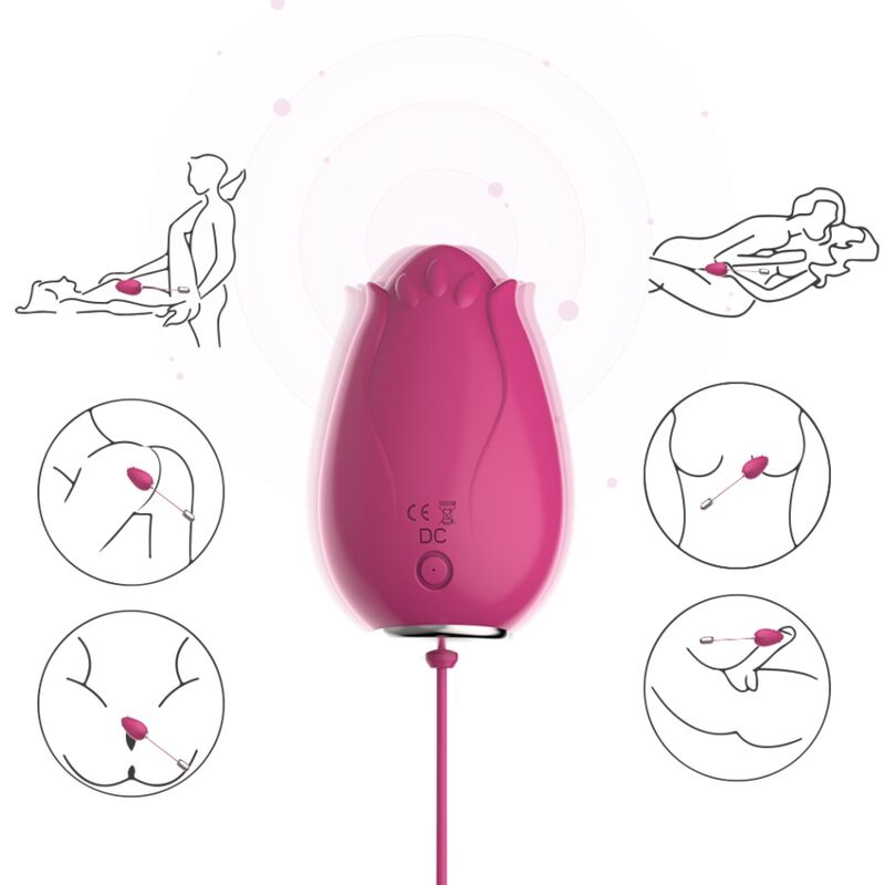 ARMONY - MANDALA G-SPOT EGG VIBRATOR REMOTE CONTROL FUCHSIA