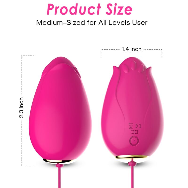 ARMONY - MANDALA G-SPOT EGG VIBRATOR REMOTE CONTROL FUCHSIA
