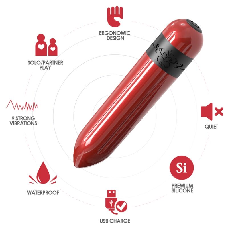 FUCHSIA BULLET VIBRATOR ROCKET
