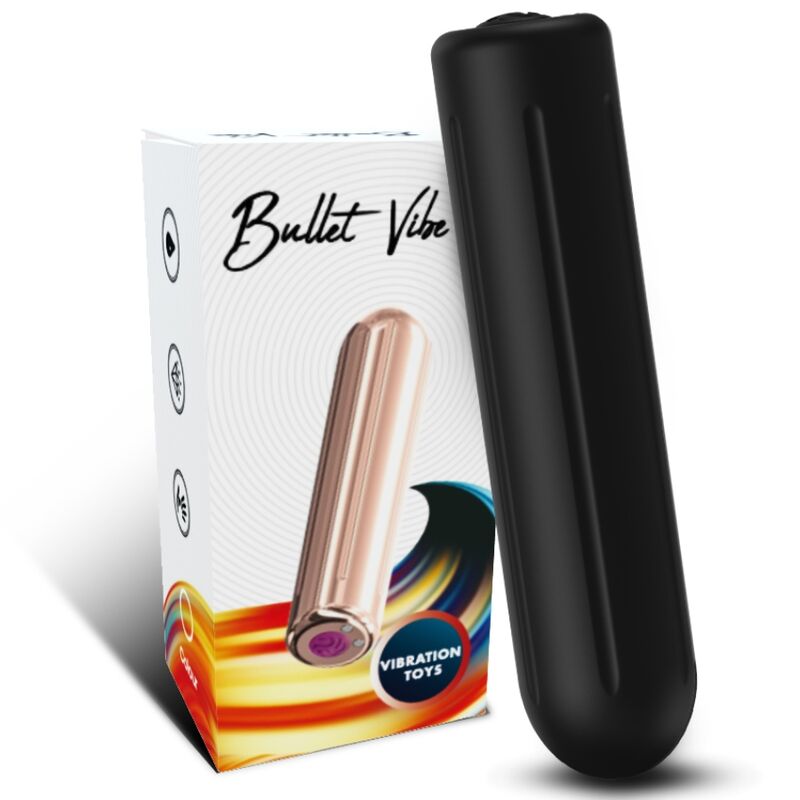 BALA VIBRADOR WARHEAD PRETO 2 CM x 8.8 CM
