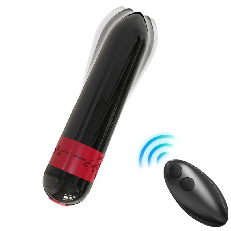 ROCKET BULLET VIBRATOR REMOTE CONTROL BLACK