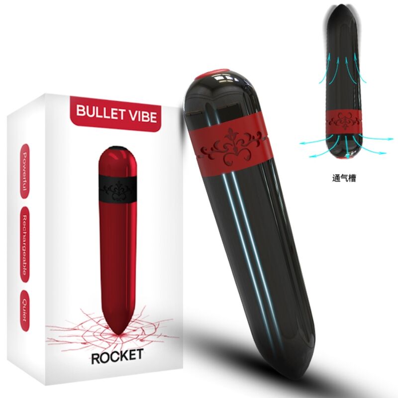 ROCKET VIBRATOR REMOTE CONTROL BULLET FUCHSIA