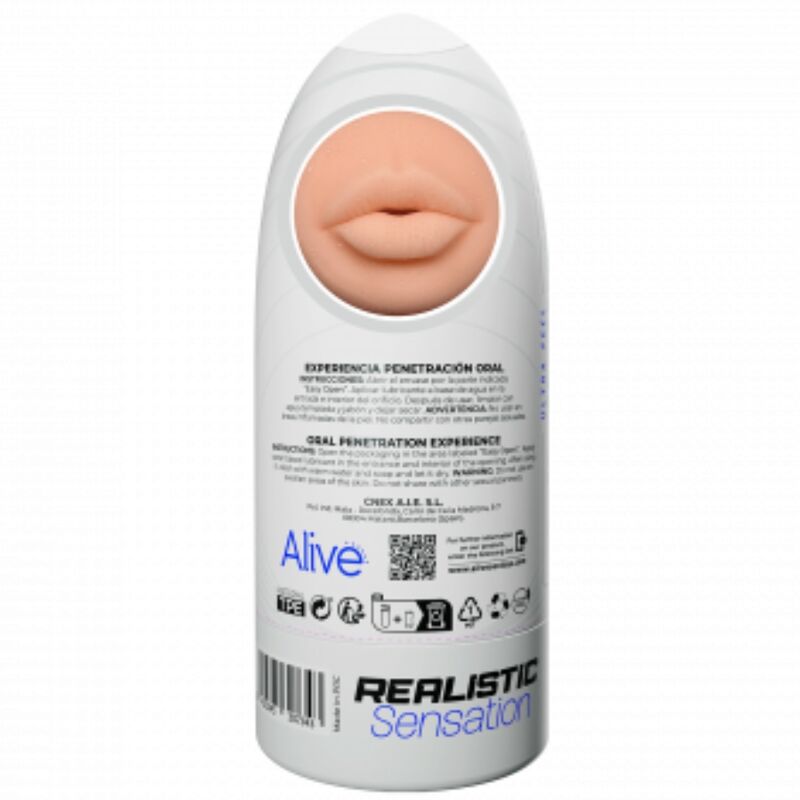 ALIVE - FLEX MALE ORAL MASTURBATOR SIZE M