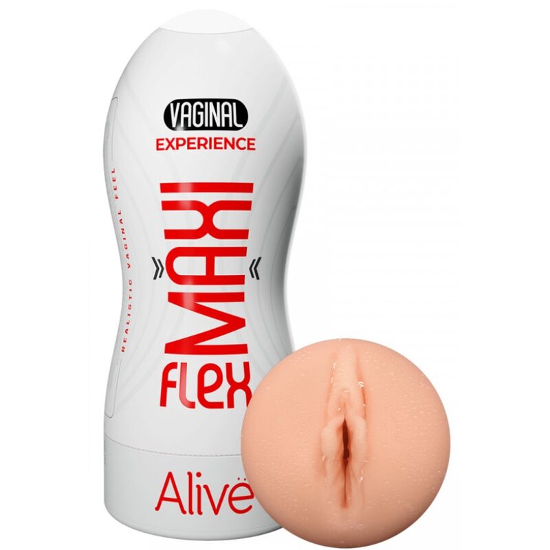 ALIVE - MAXI FLEX MALE VAGINAL MASTURBATOR SIZE L
