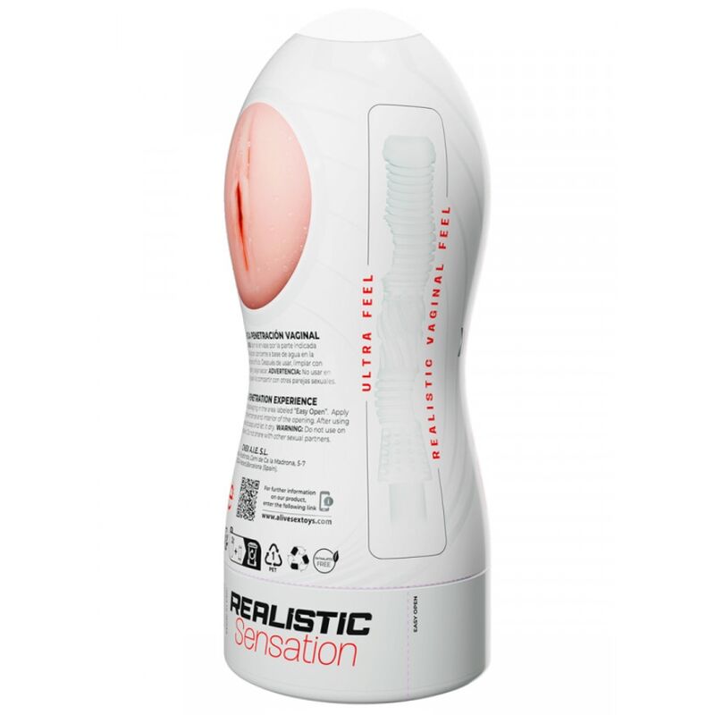 ALIVE - MAXI FLEX MALE VAGINAL MASTURBATOR SIZE L