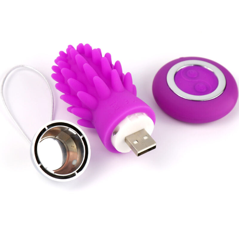 ARMONY - VIOLET OCTOPUS CACTUS VIBRATING EGG REMOTE CONTROL