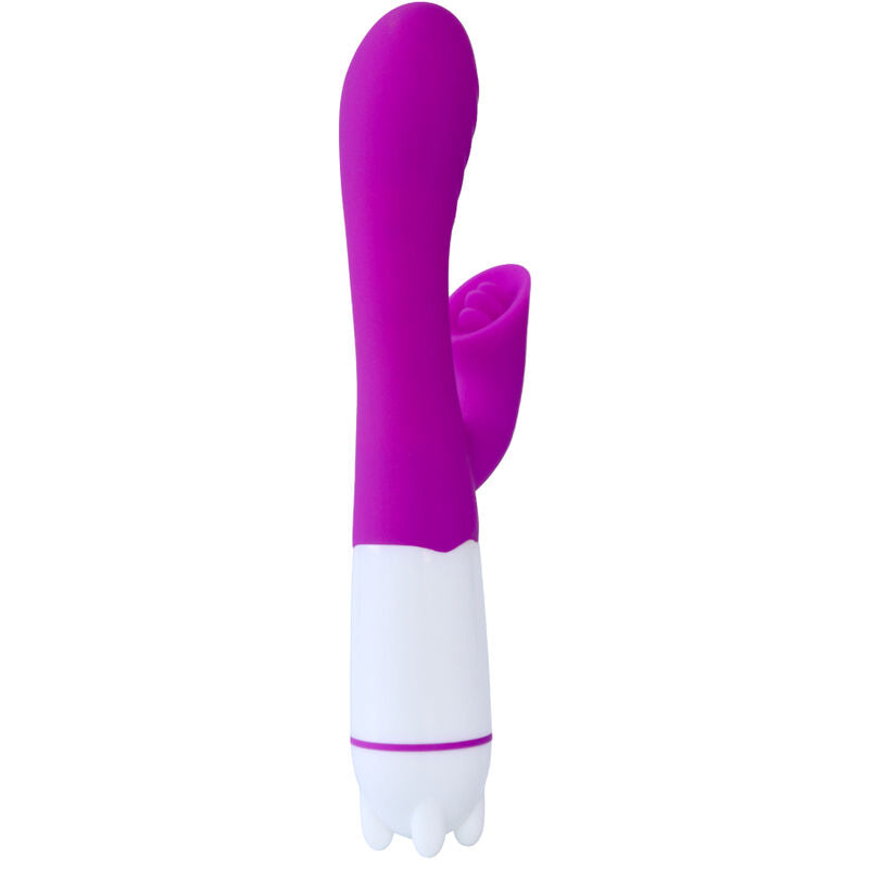 ARMONY - HAPPY VIBRATOR AND STIMULATOR WITH RECHARGEABLE TONGUE VIOLET