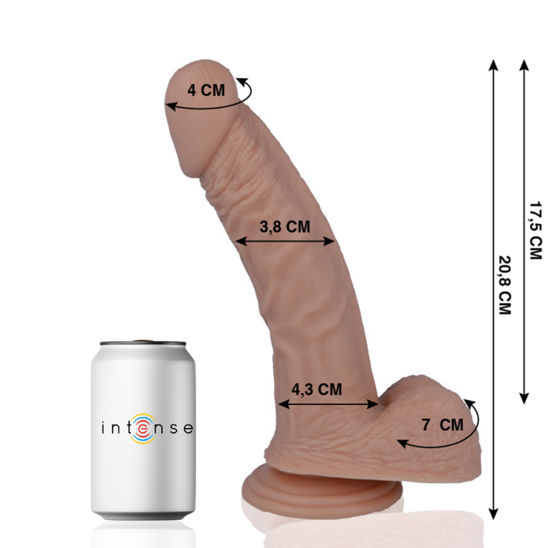 MR INTENSE - 23 PENE REALISTA 20,8 CM -O- 3,8 CM