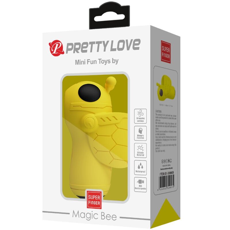 PRETTY LOVE - MINI VIBRADOR Y SUCCIONADOR MAGIC BEE