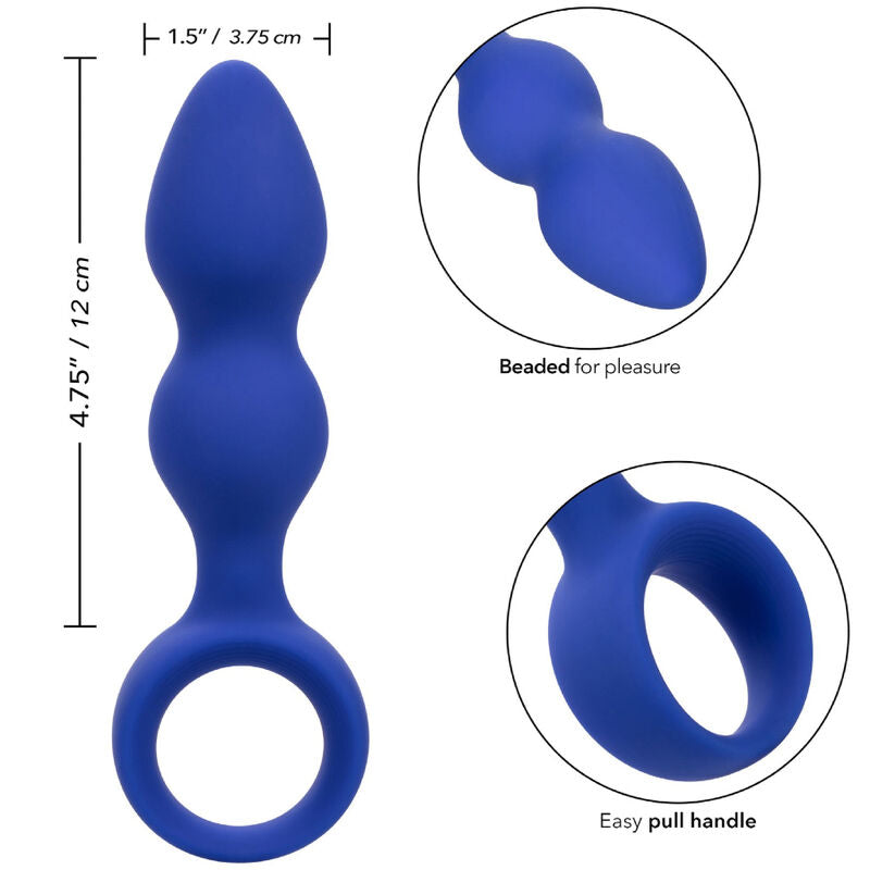 CALEXOTICS - PLUG ANAL AVANZADO AZUL ADMIRAL