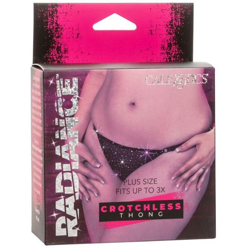 CALEXOTICS - TANGA CON ENTREPIERNA SIN ENTREPIERNA RADIANCE TALLA GRANDE
