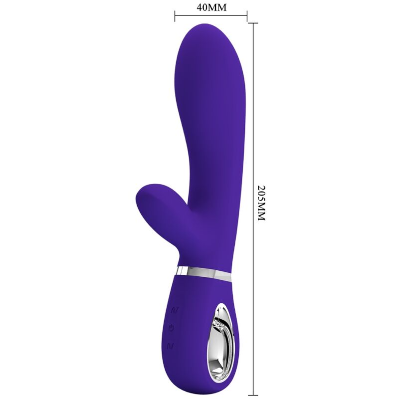PRETTY LOVE - VIBRADOR MULTIFUNCIÓN PUNTO G THOMAS PURPLE