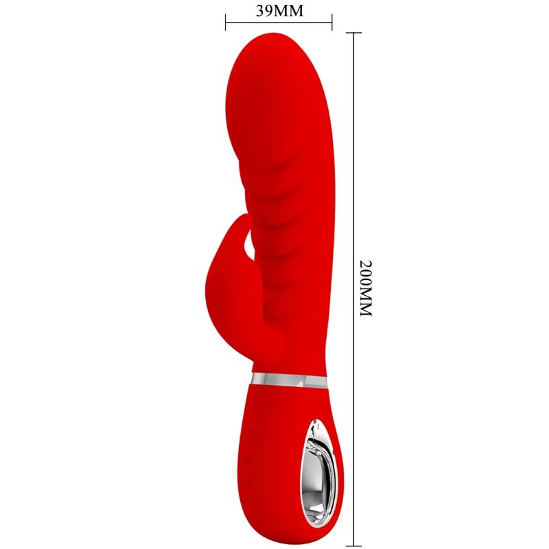 PRETTY LOVE - PRESCOTT MULTIFUNCTION G-SPOT RED VIBRATOR