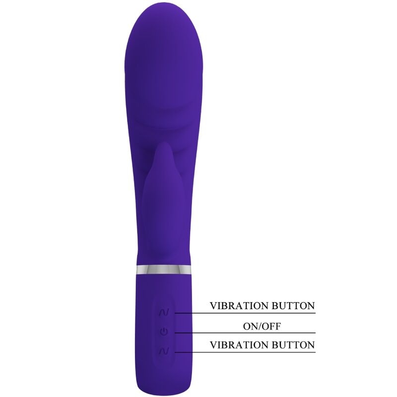 PRETTY LOVE - PRESCOTT MULTIFUNCTION G-SPOT PURPLE VIBRATOR