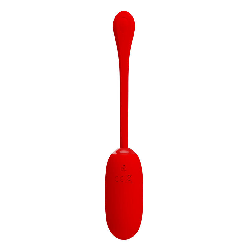 PRETTY LOVE - WATERPROOF-RECHARGEABLE VIBRATING EGG JULIUS RED