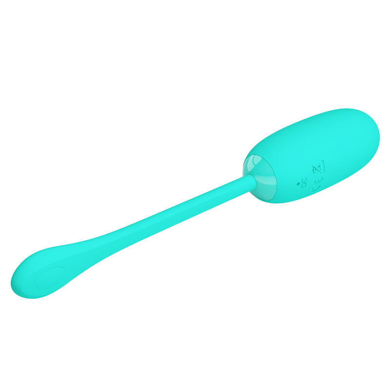 PRETTY LOVE - WATERPROOF-RECHARGEABLE VIBRATING EGG JULIUS AQUA GREEN