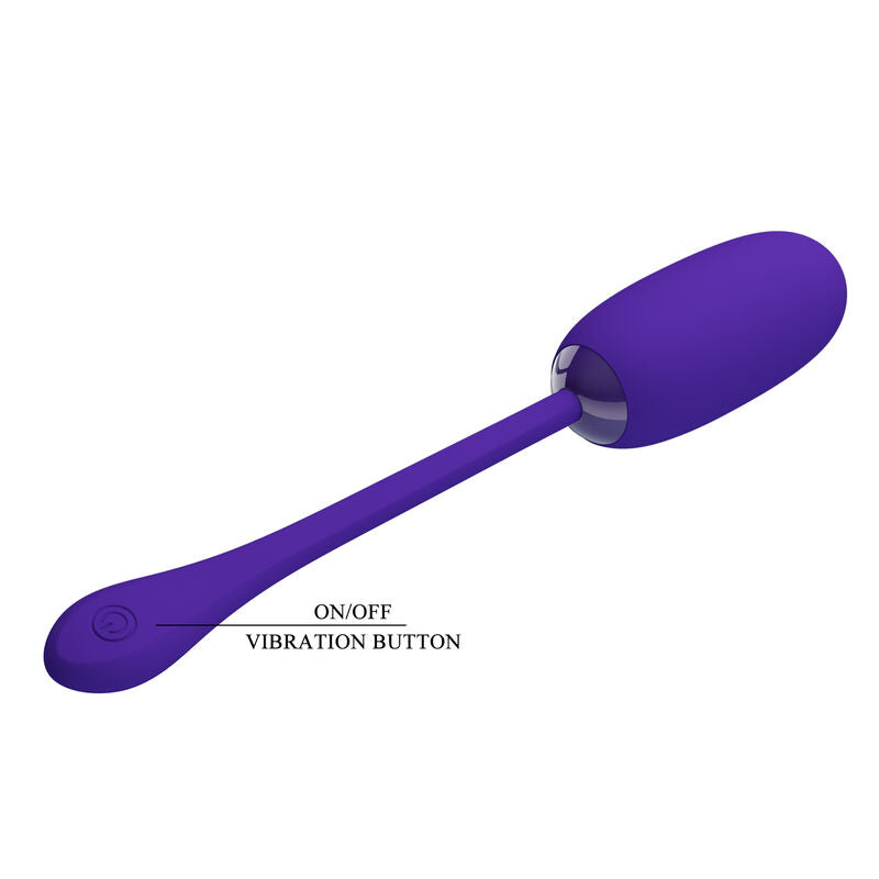 PRETTY LOVE - WATERPROOF RECHARGEABLE VIBRATING EGG JULIUS PURPLE