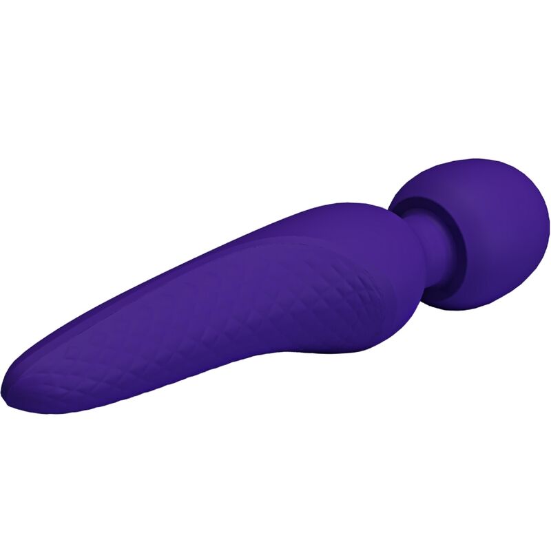 PRETTY LOVE - MASAJEADOR MAREDITH 12 MODOS DE VIBRACIÓN MORADO