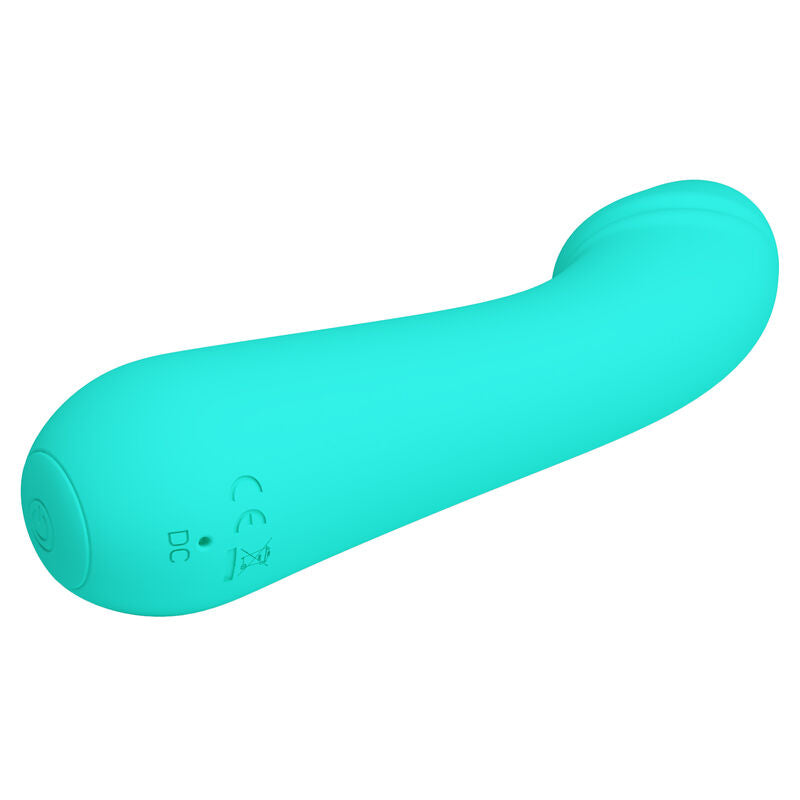 PRETTY LOVE - VIBRADOR RECARGABLE CETUS AQUA GREEN
