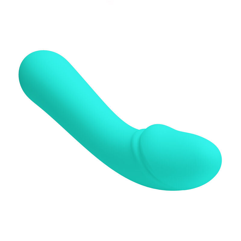 PRETTY LOVE - VIBRADOR RECARGABLE CETUS AQUA GREEN