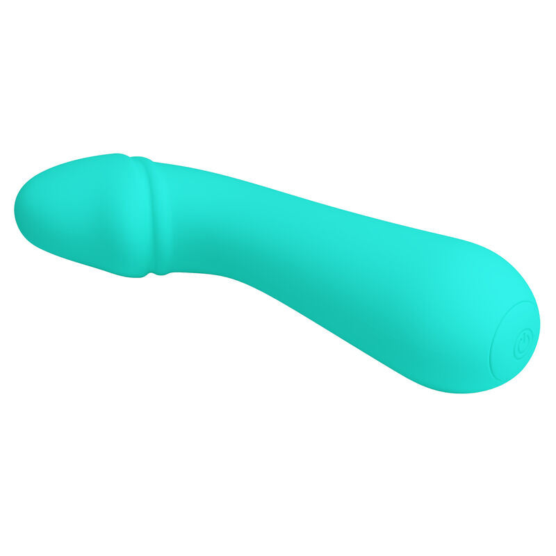 PRETTY LOVE - VIBRADOR RECARGABLE CETUS AQUA GREEN
