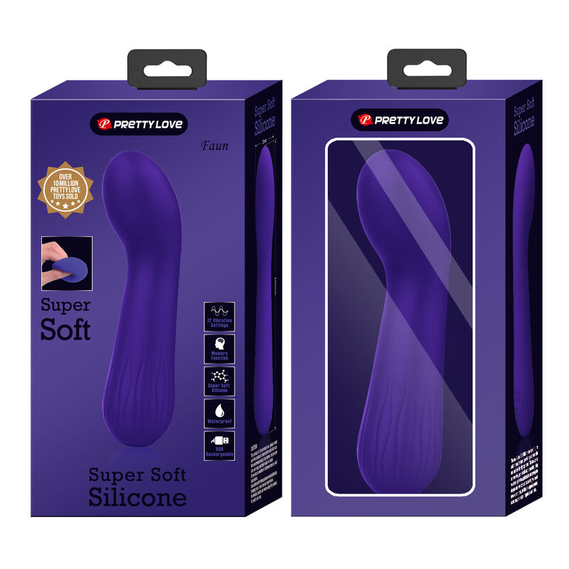 PRETTY LOVE - PURPLE FAUN RECHARGEABLE VIBRATOR
