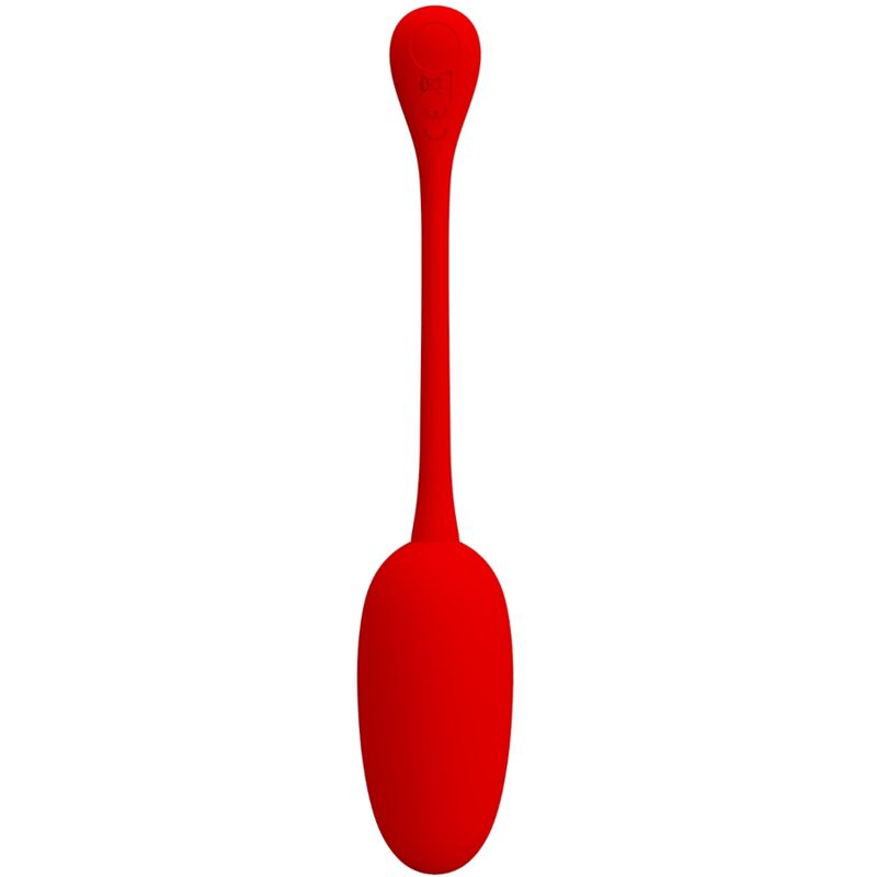 PRETTY LOVE - RED KNUCKER RECHARGEABLE VIBRATING EGG