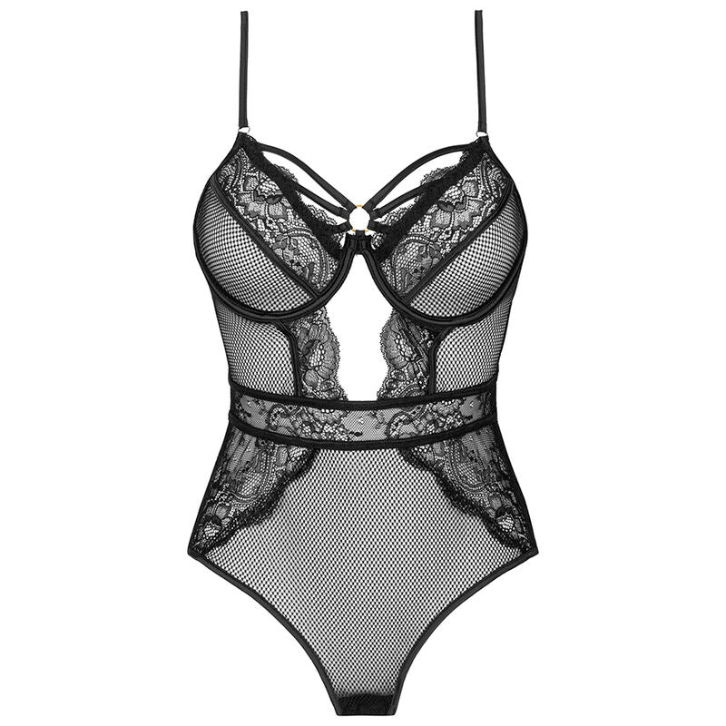 LIVCO CORSETTI FASHION - FINASAN LC 90632 BLACK BODY L/XL