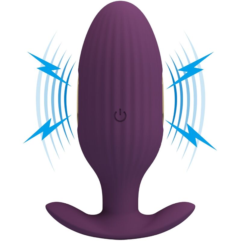 PRETTY LOVE - PURPLE JEFFERSON APP CONTROLLED BUTT PLUG